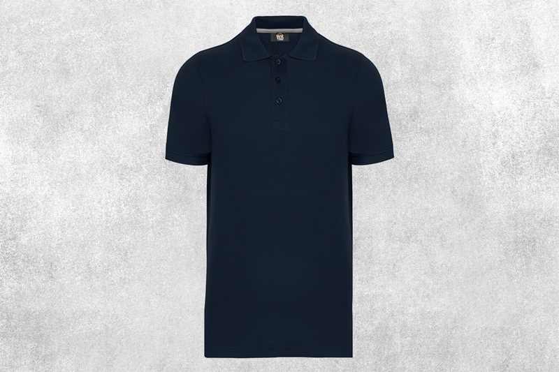 Atlantis werk en promo poloshirt Navy blauw