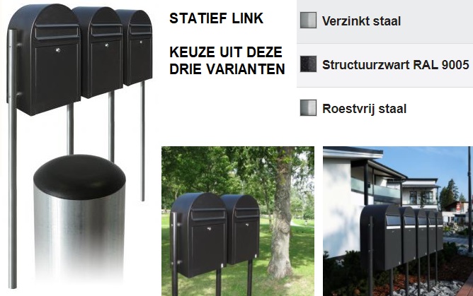 Statief link -  zwartgroen
