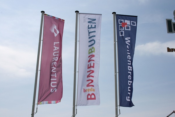 Baniervlaggen -  100x300 cm