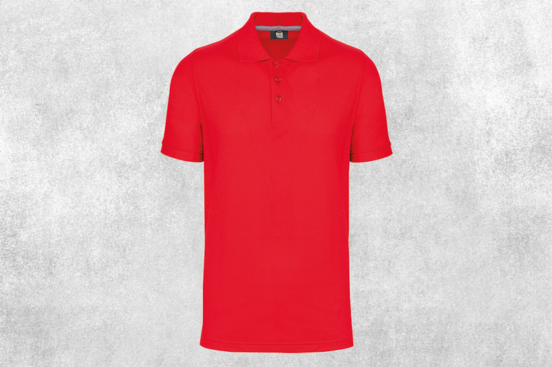 Atlantis werk en promo poloshirt Rood